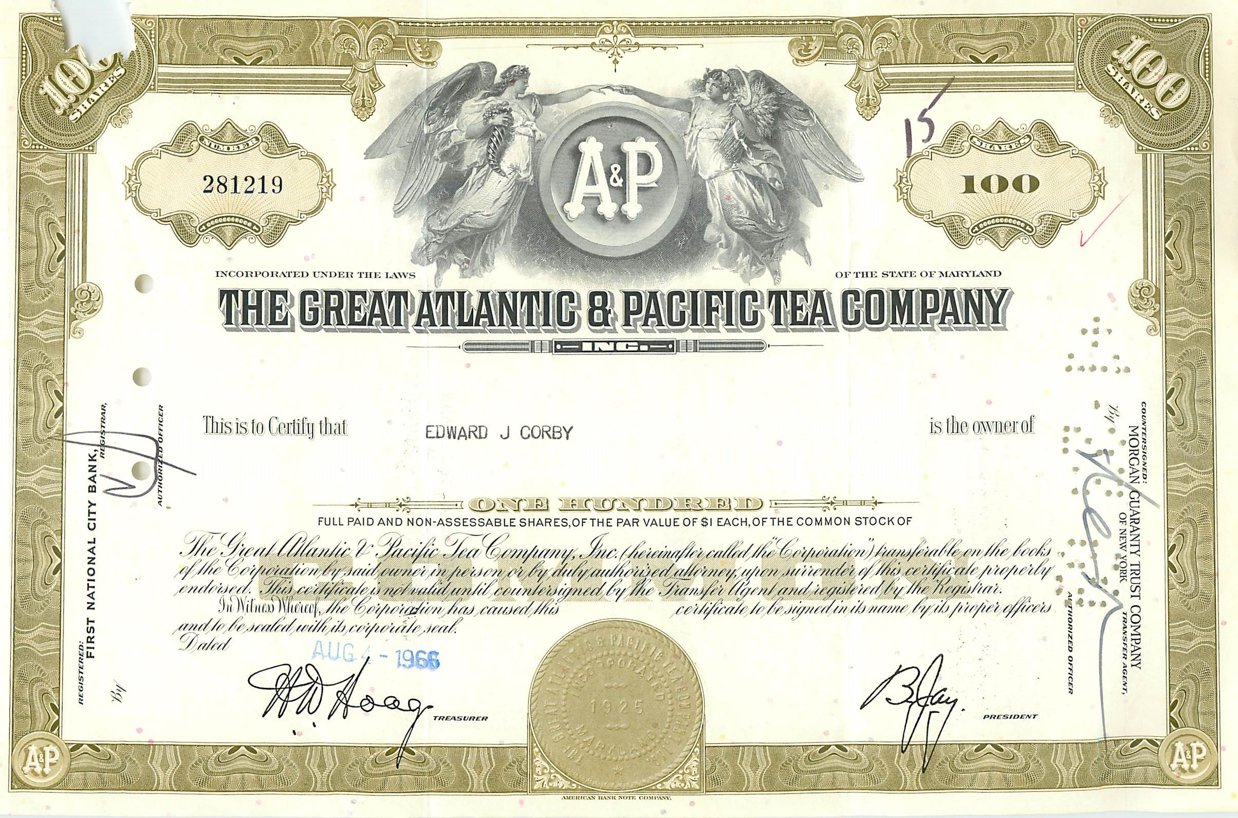 Coupon Share Action The Great Atlantic & Pacific Tea Company Ange Angel Femme