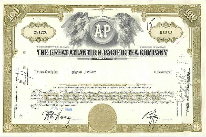 Coupon Share Action The Great Atlantic & Pacific Tea Company Ange Angel Femme
