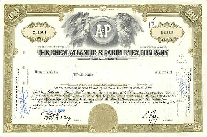 Coupon Share Action The Great Atlantic & Pacific Tea Company Ange Angel Femme