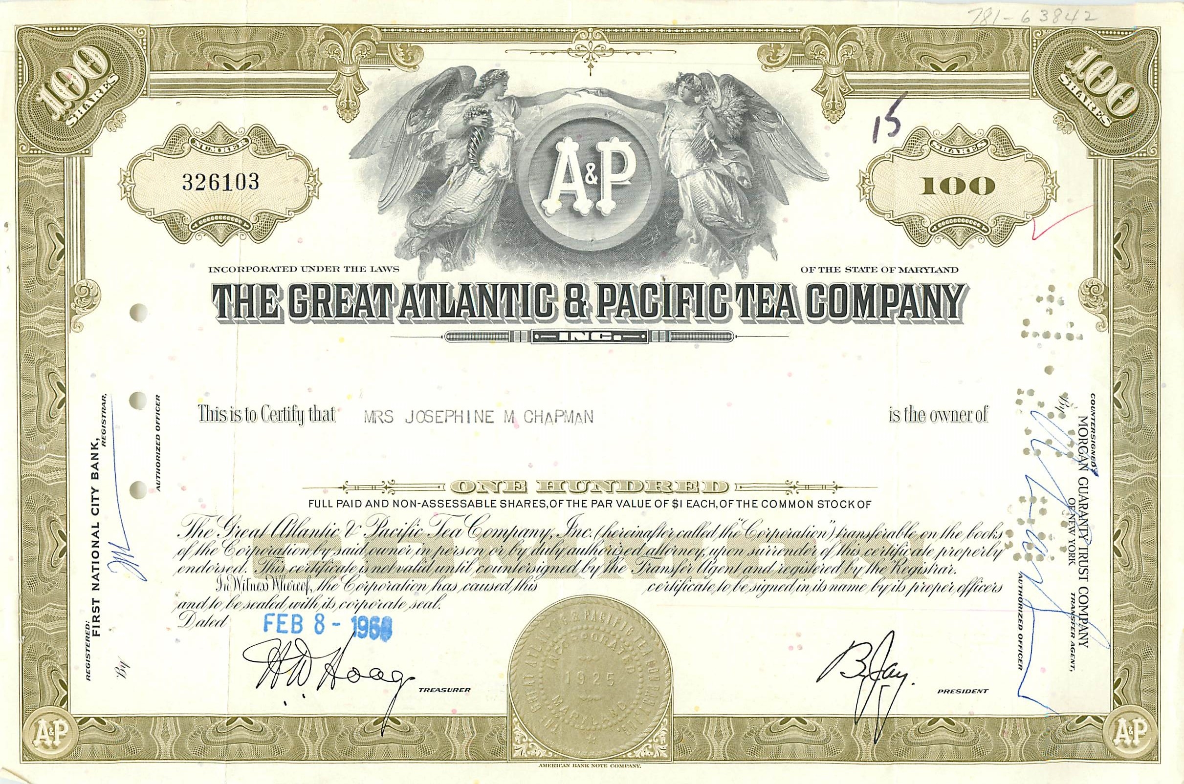 Coupon Share Action The Great Atlantic & Pacific Tea Company Ange Angel Femme
