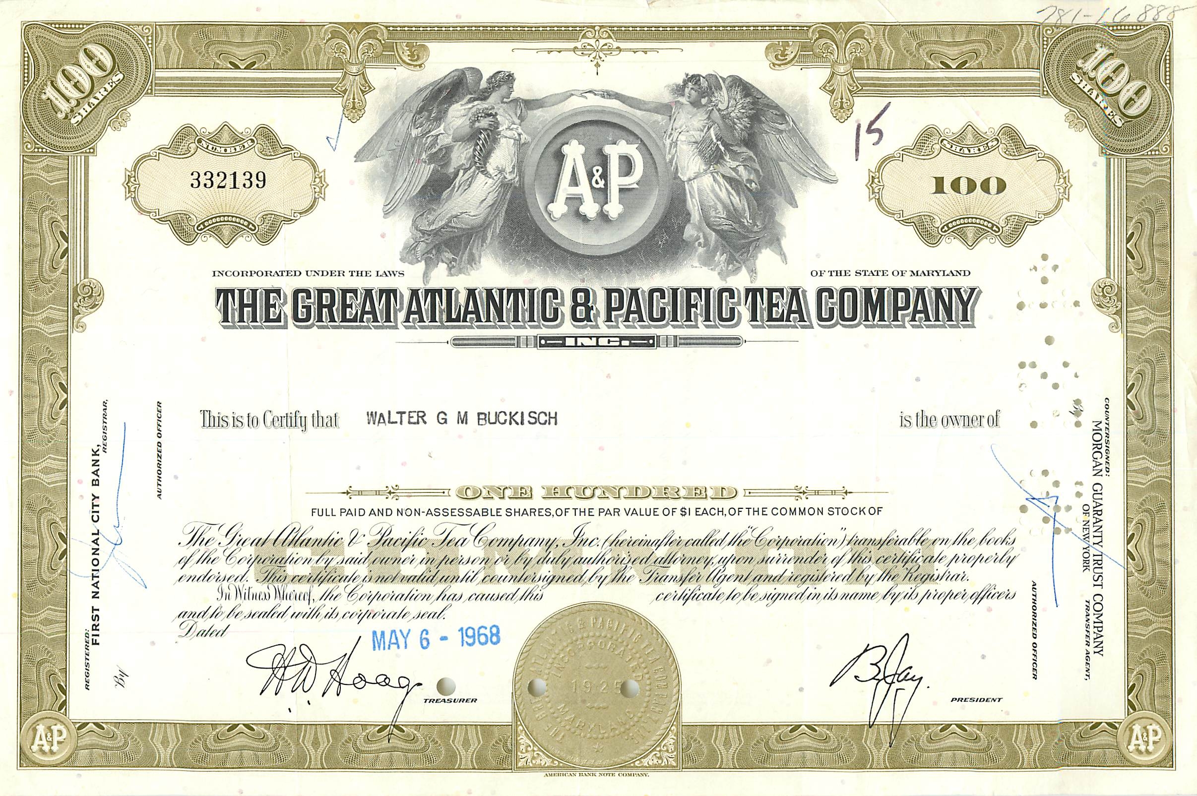 Coupon Share Action The Great Atlantic & Pacific Tea Company Ange Angel Femme