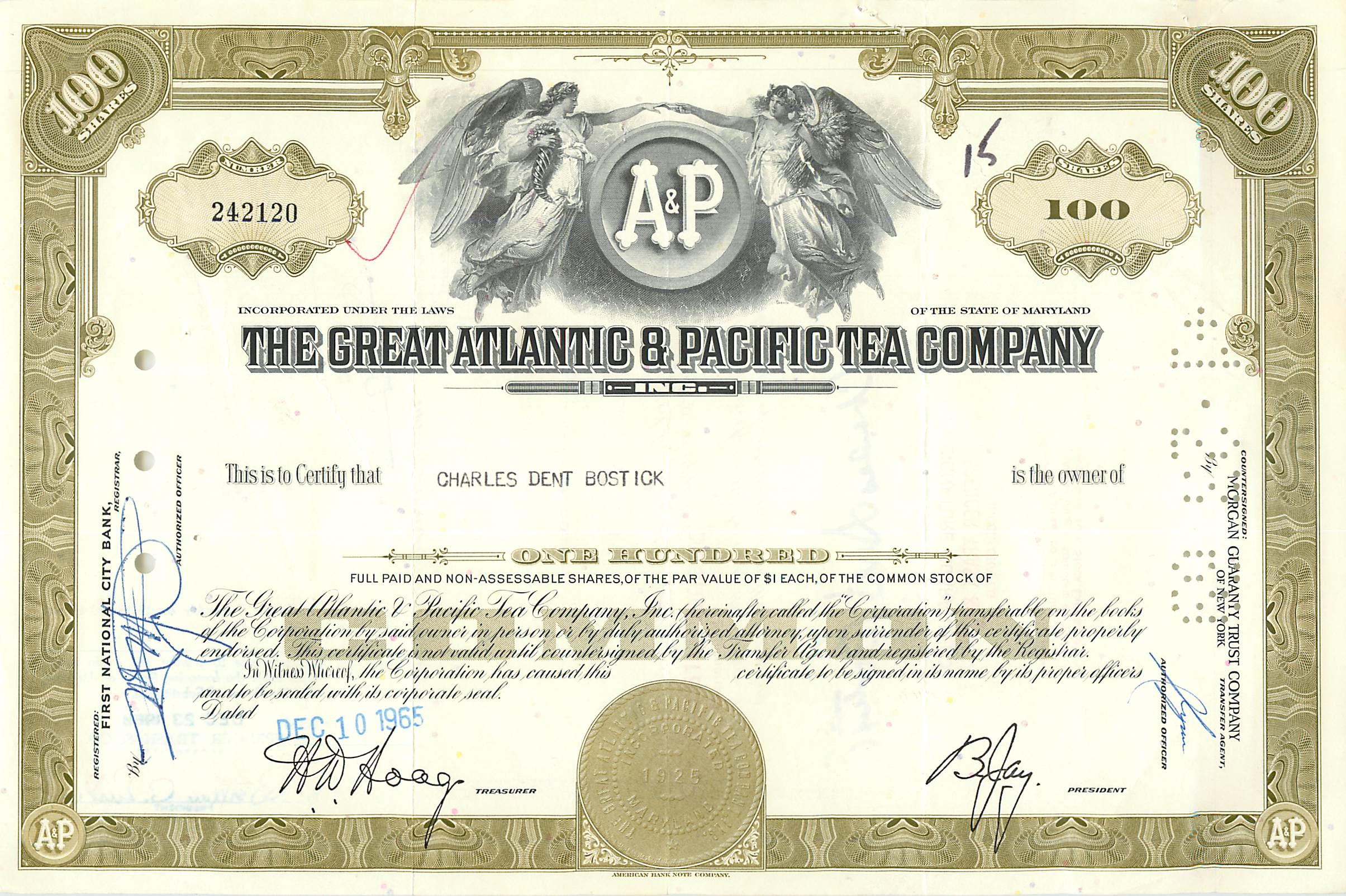 Coupon Share Action The Great Atlantic & Pacific Tea Company Ange Angel Femme