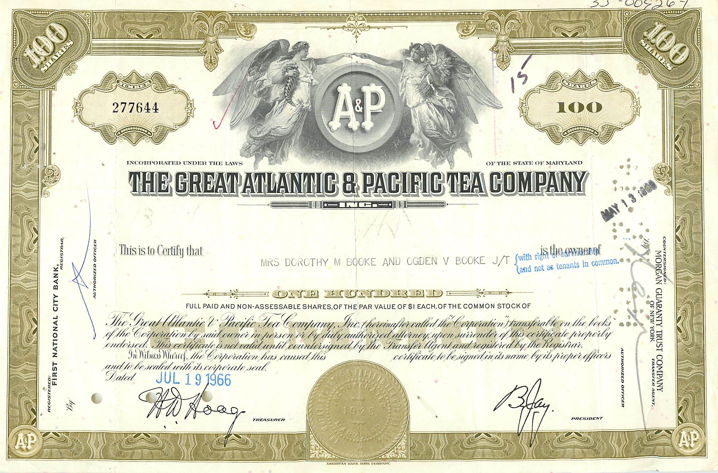 Coupon Share Action The Great Atlantic & Pacific Tea Company Ange Angel Femme