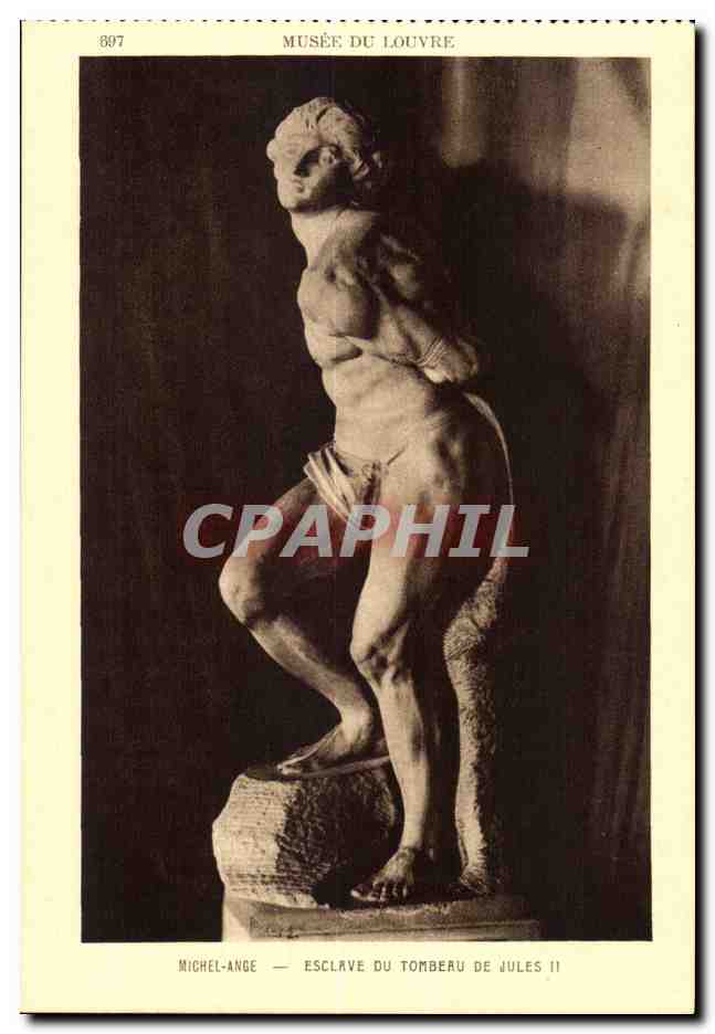 Esclave du tombeau de Jules II — Michel-Ange — Musée du Louvre — n° 897