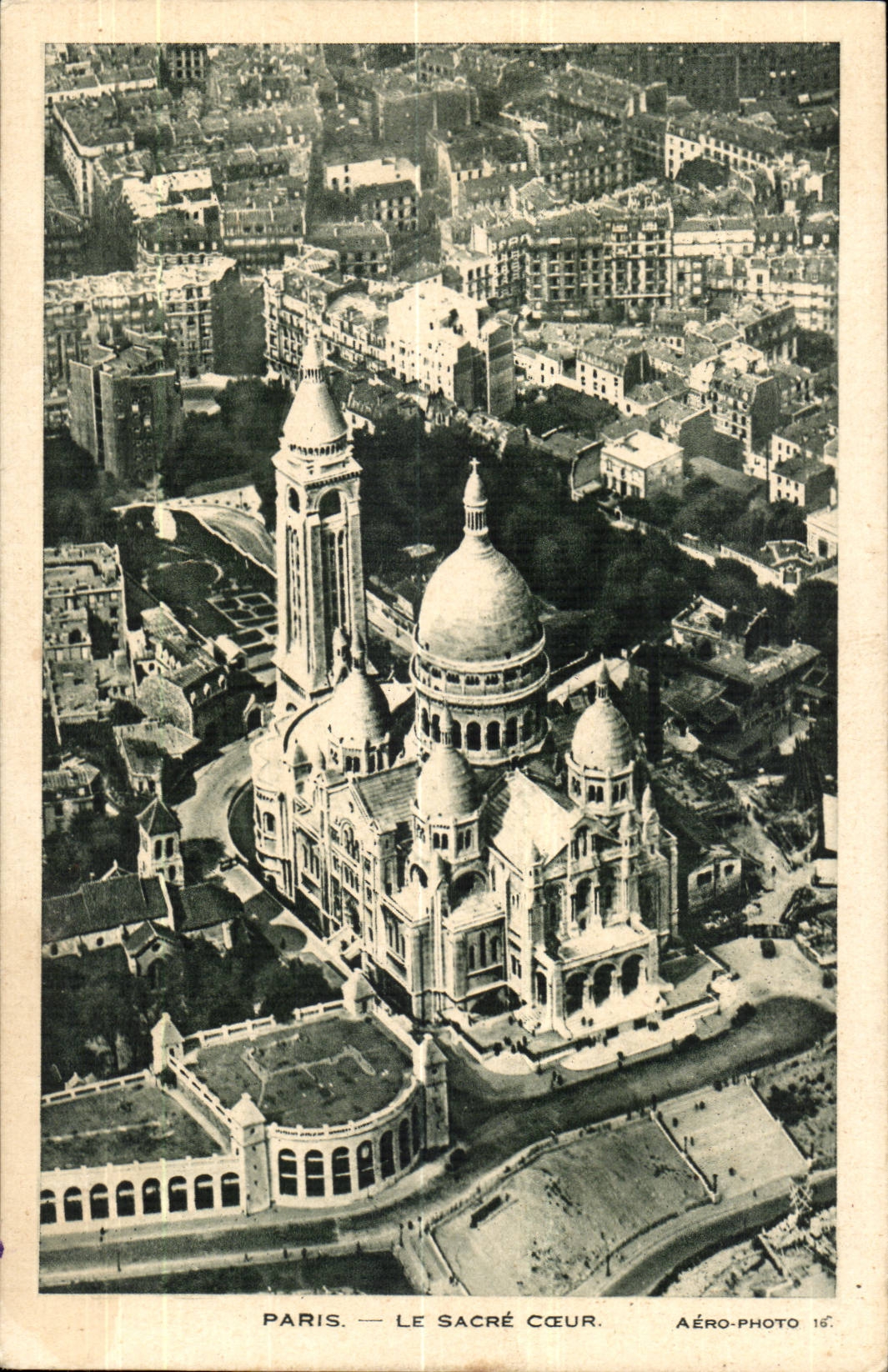Paris CPA Le SAcre Coeur