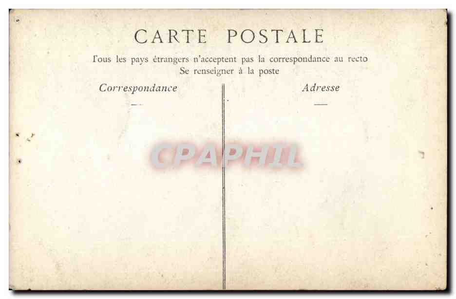 Paris CPA Musee du Luxembourg A Rodin Le baiser — Rückseite