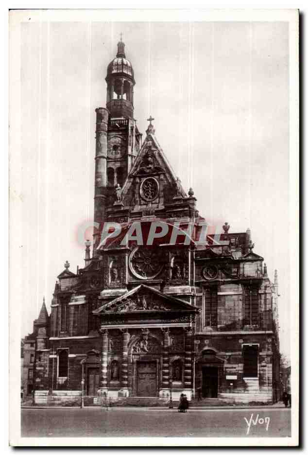 Paris CPA Eglise St Etienne du Mont