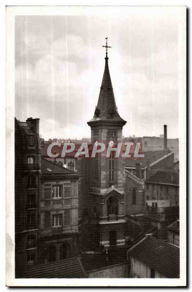 Paris CPA Eglise Rue Dutot