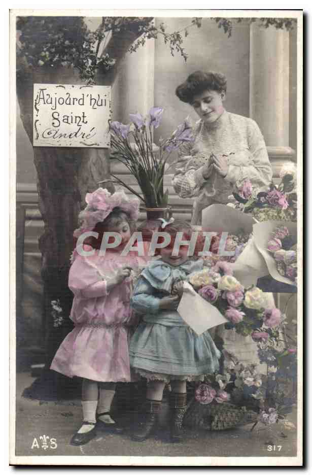 Fantaisie - enfant - fille - Aujour'hui Saint Andre - Andre Chambon - CPA 
