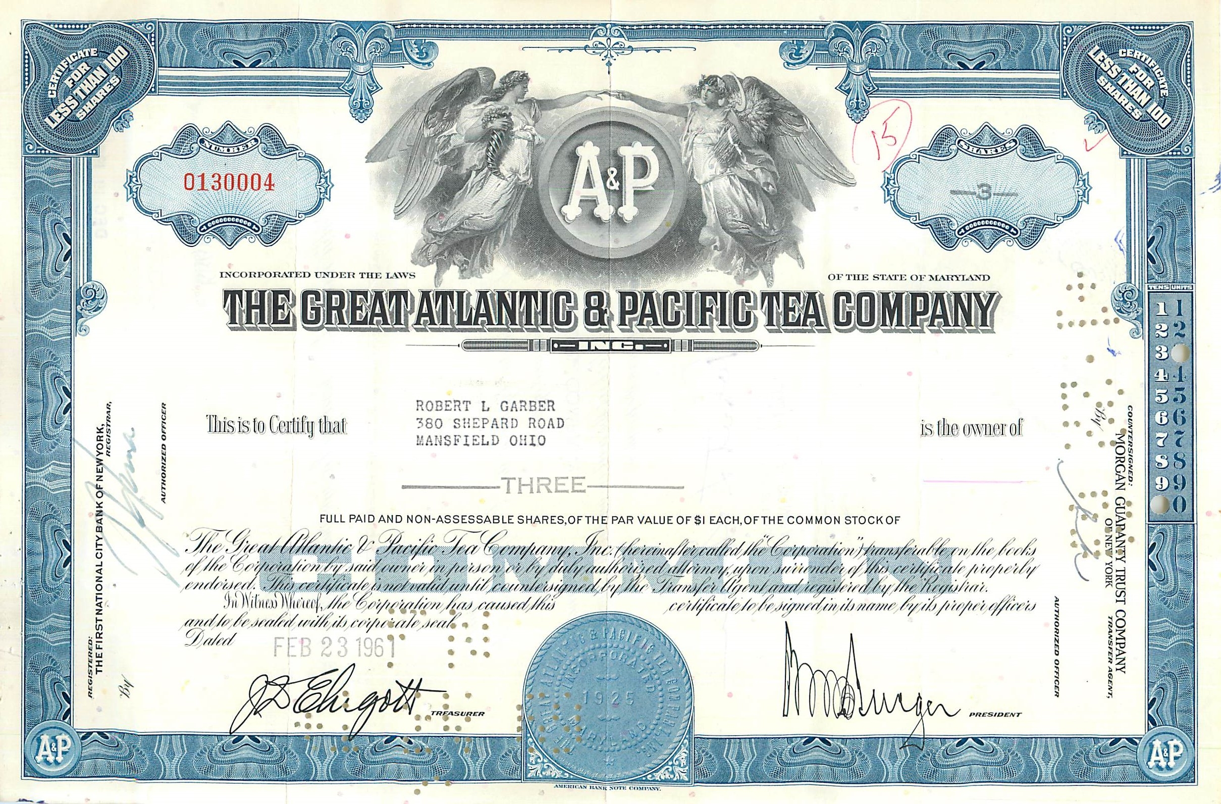 Coupon Share Action The Great Atlantic & Pacific Tea Company Ange Angel Femme