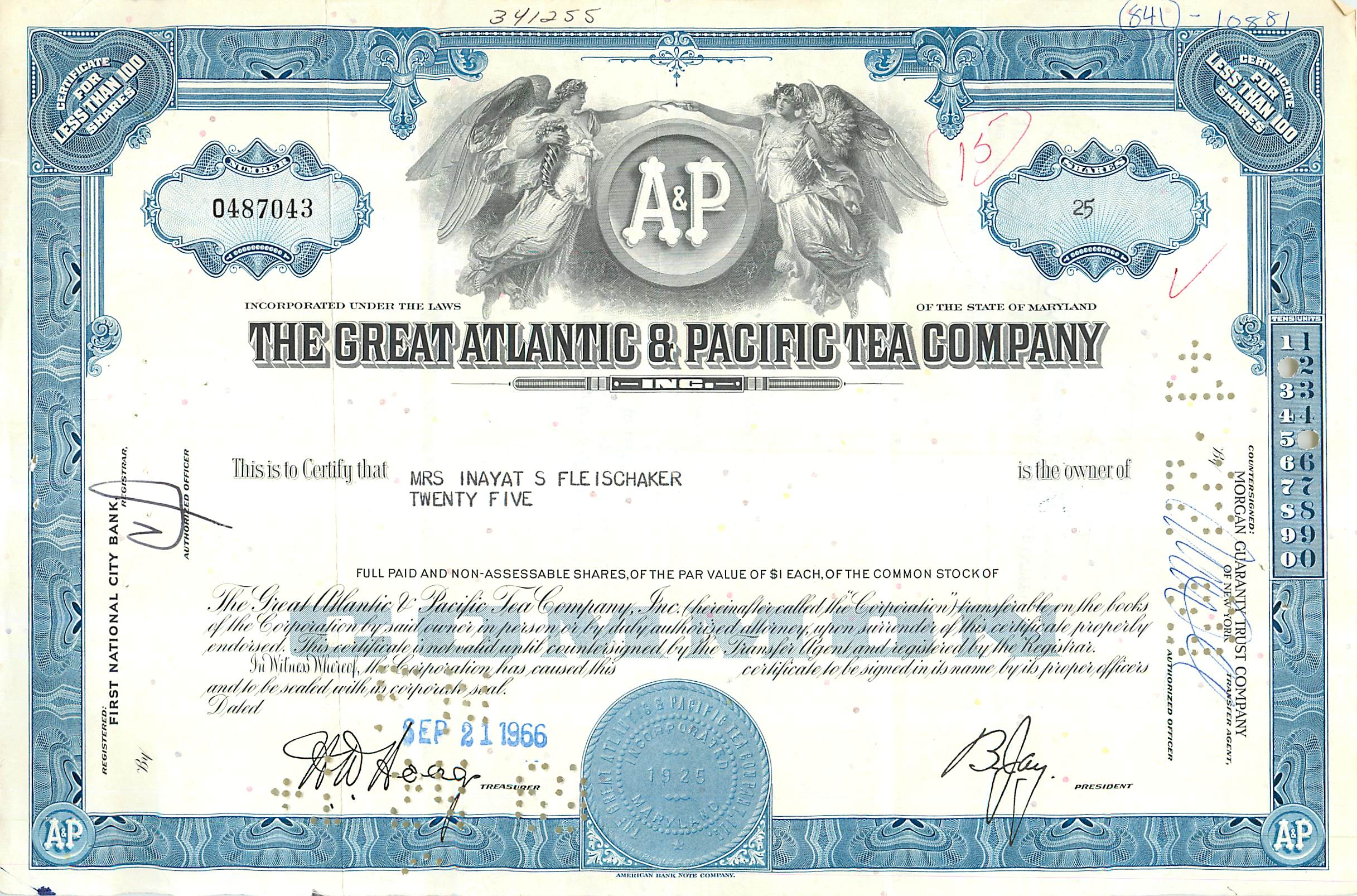 Coupon Share Action The Great Atlantic & Pacific Tea Company Ange Angel Femme
