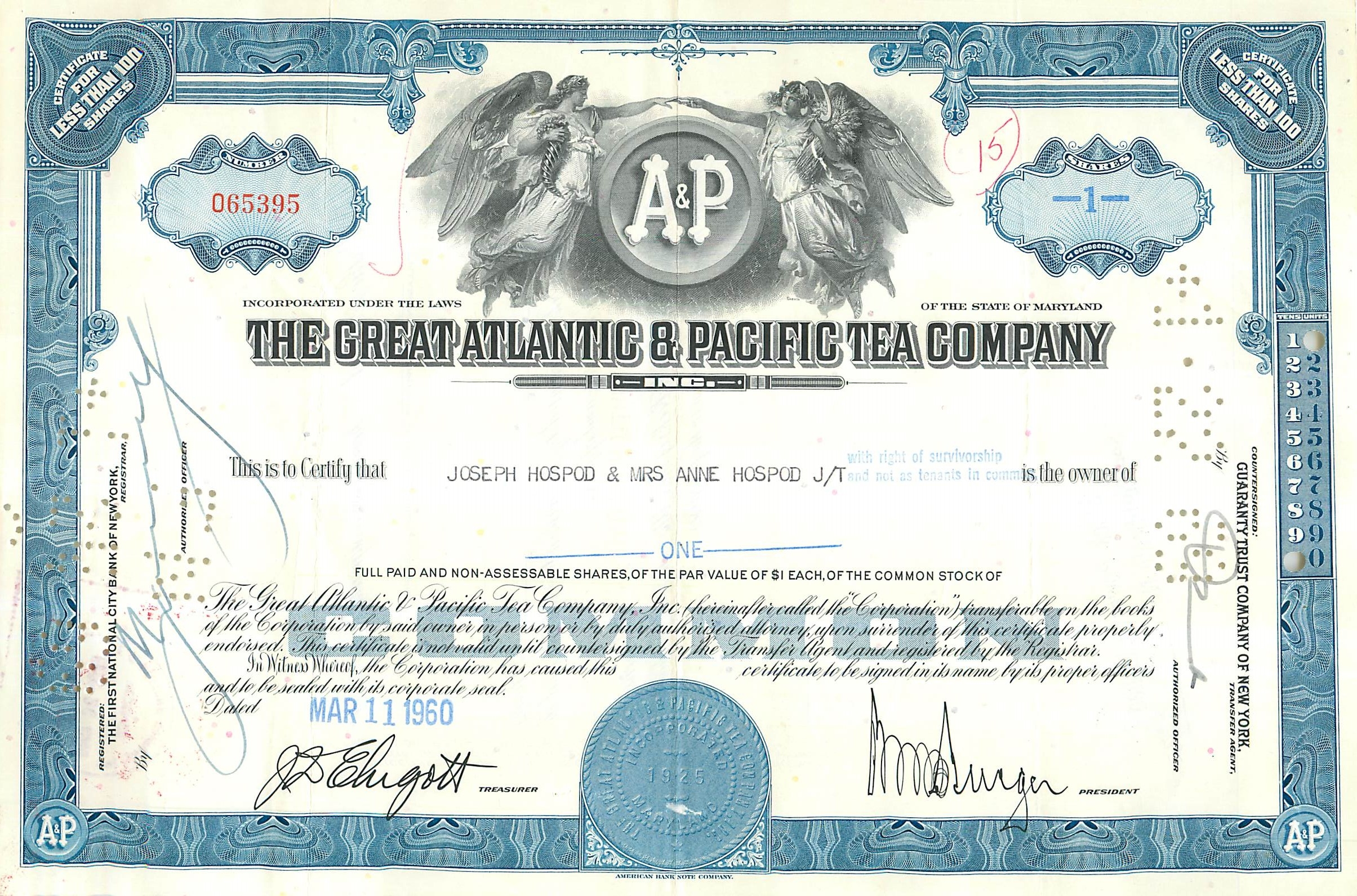 Coupon Share Action The Great Atlantic & Pacific Tea Company Ange Angel Femme