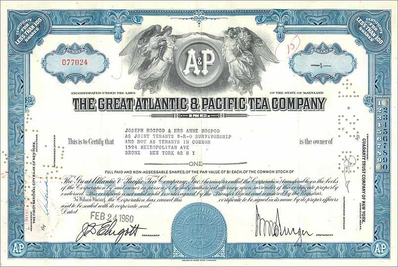 Coupon Share Action The Great Atlantic & Pacific Tea Company Ange Angel Femme