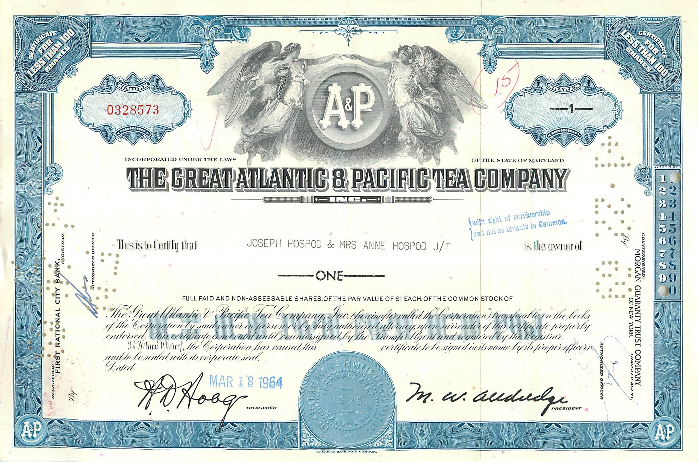 Coupon Share Action The Great Atlantic & Pacific Tea Company Ange Angel Femme