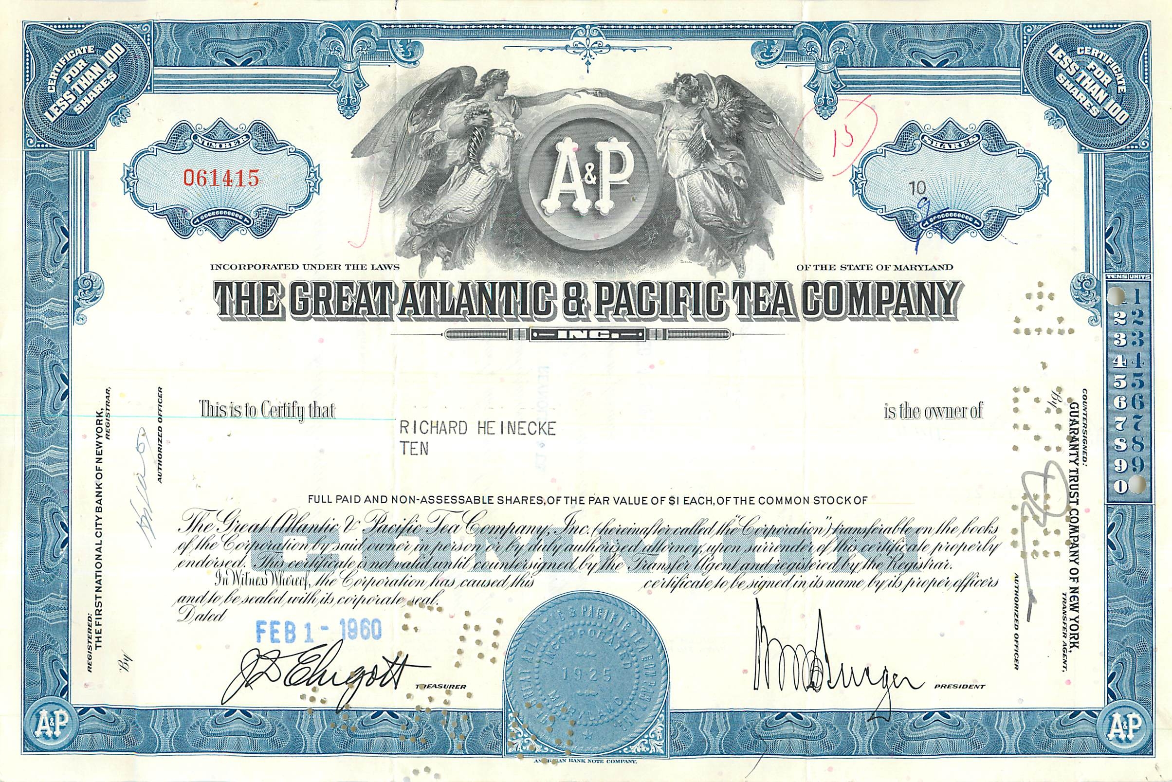 Coupon Share Action The Great Atlantic & Pacific Tea Company Ange Angel Femme