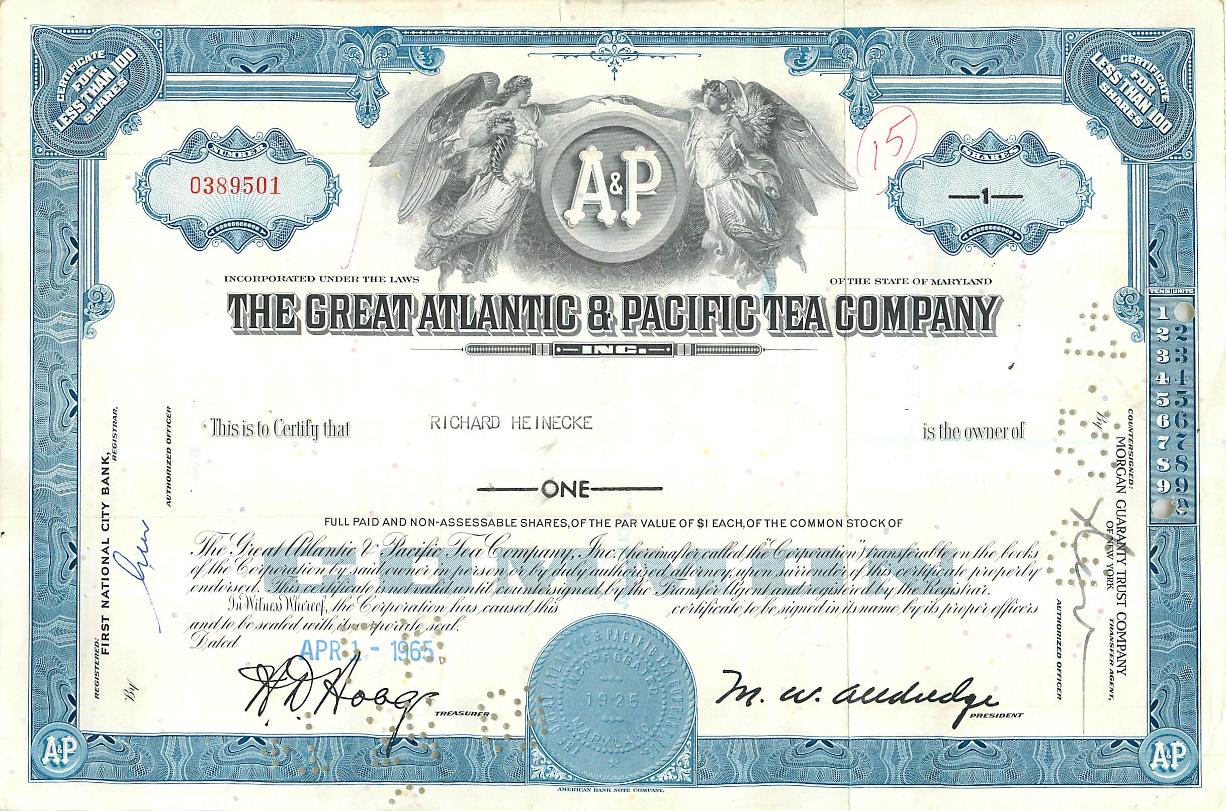 Coupon Share Action The Great Atlantic & Pacific Tea Company Ange Angel Femme