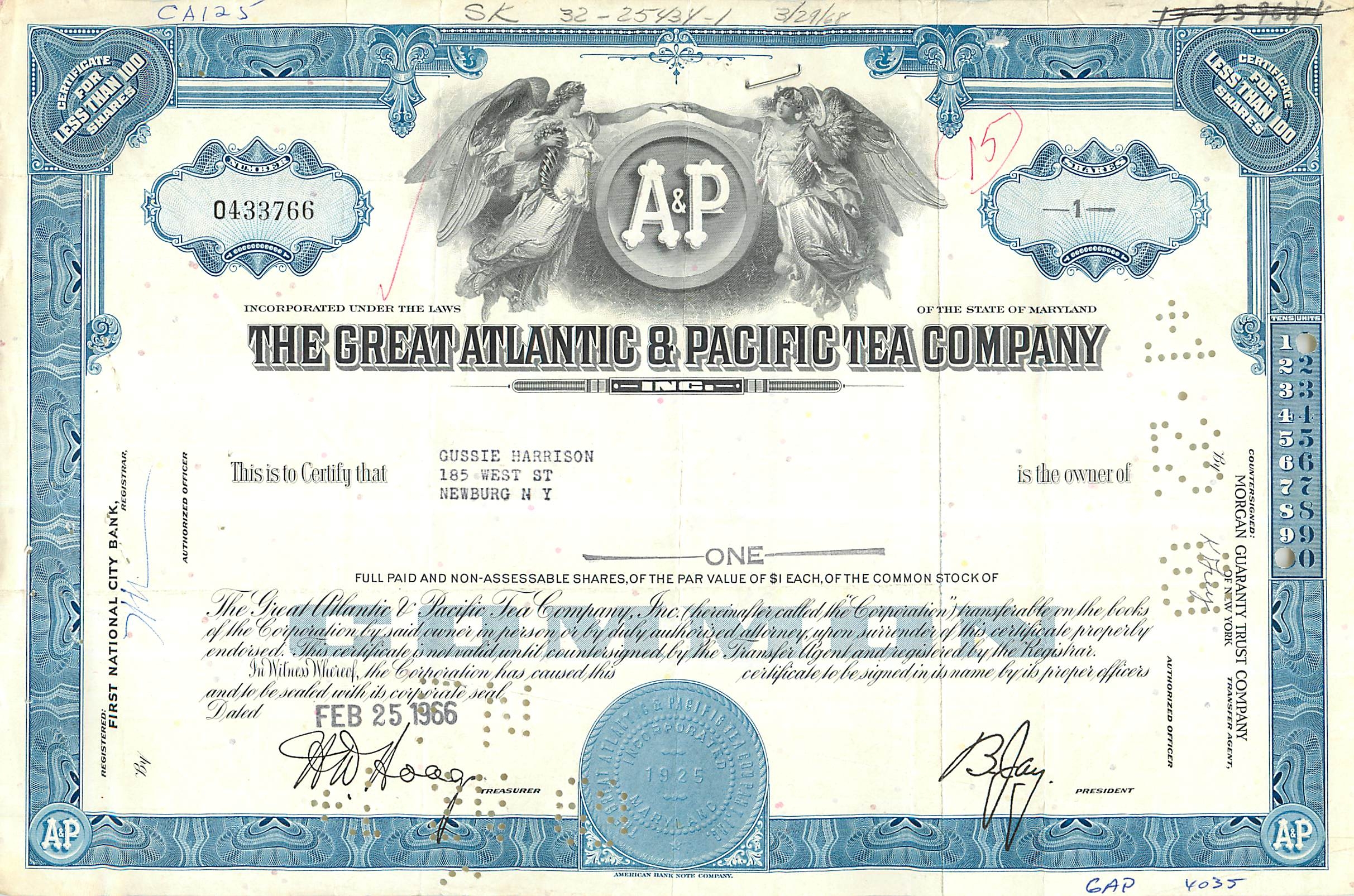 Coupon Share Action The Great Atlantic & Pacific Tea Company Ange Angel Femme