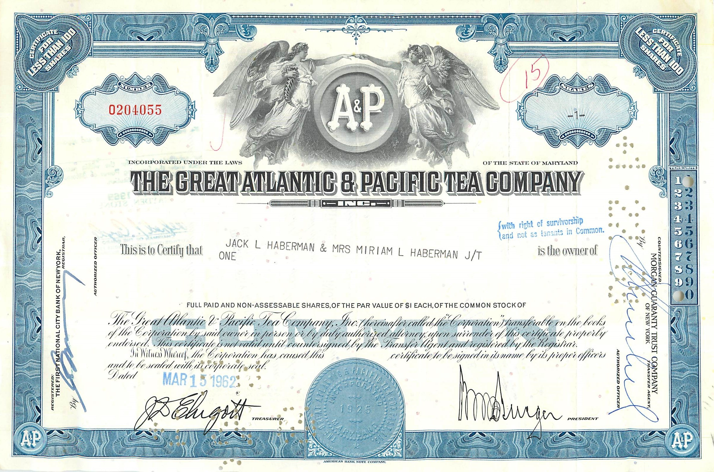 Coupon Share Action The Great Atlantic & Pacific Tea Company Ange Angel Femme