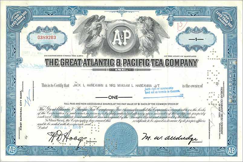 Coupon Share Action The Great Atlantic & Pacific Tea Company Ange Angel Femme