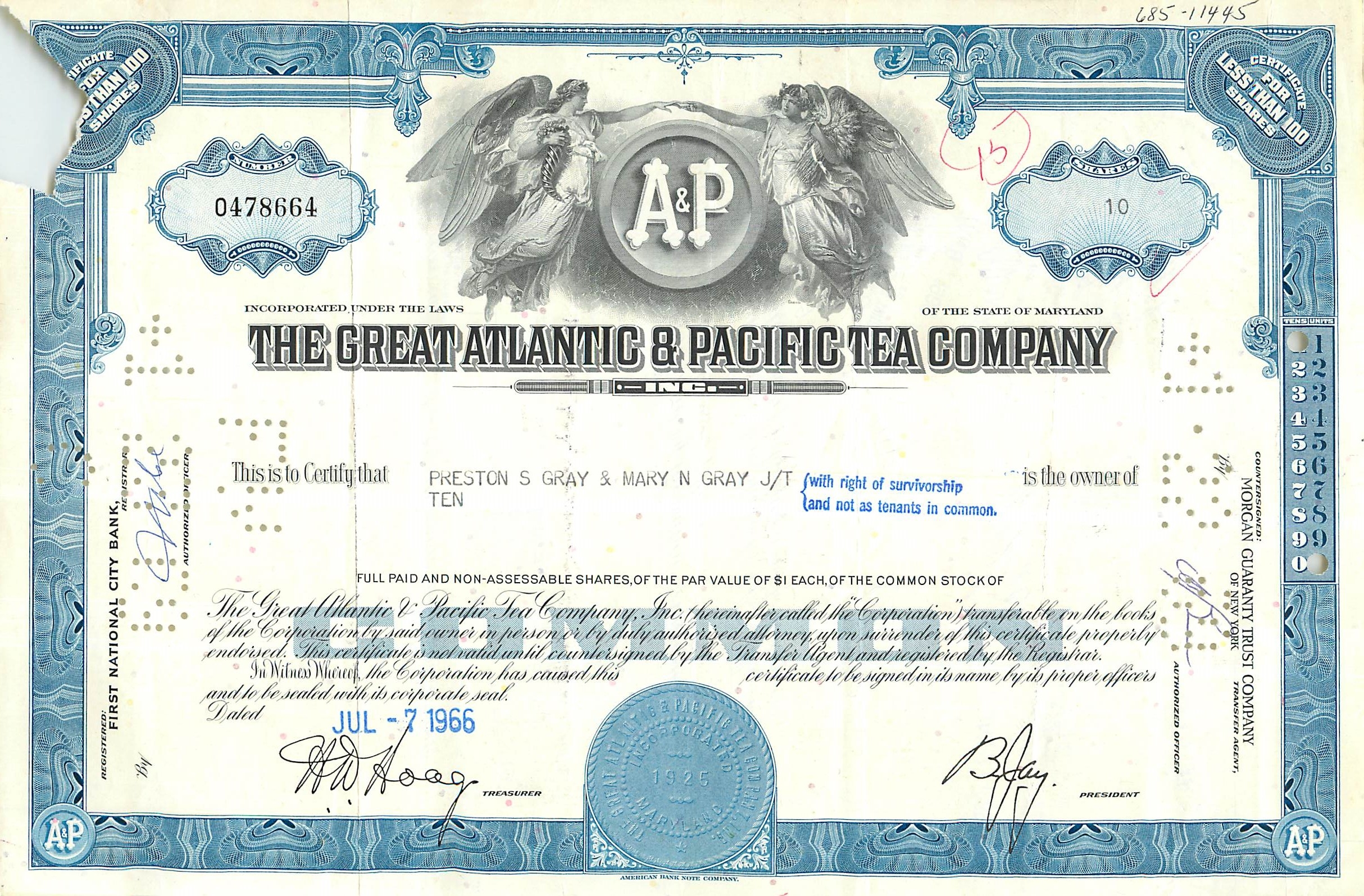 Coupon Share Action The Great Atlantic & Pacific Tea Company Ange Angel Femme
