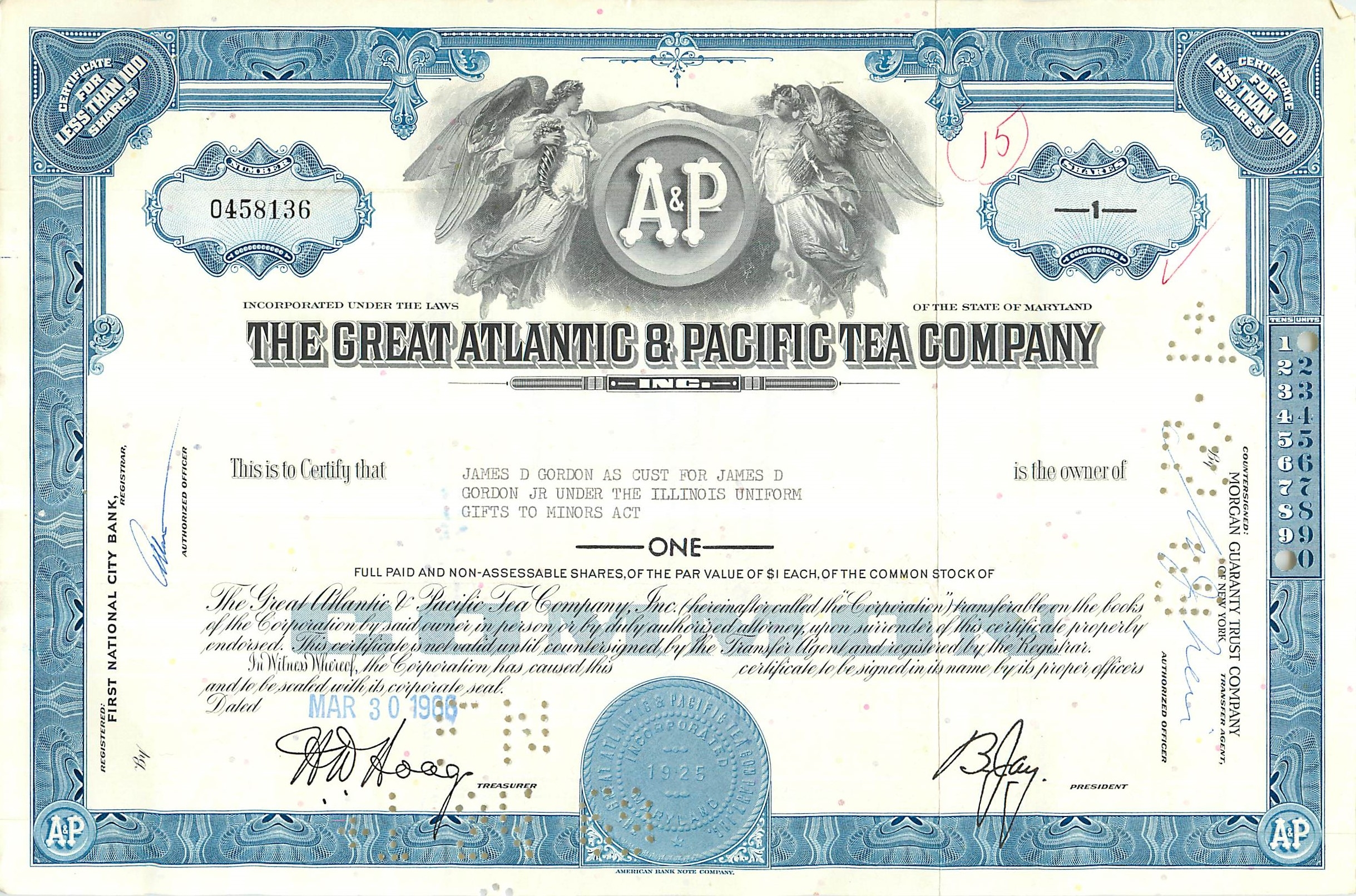 Coupon Share Action The Great Atlantic & Pacific Tea Company Ange Angel Femme