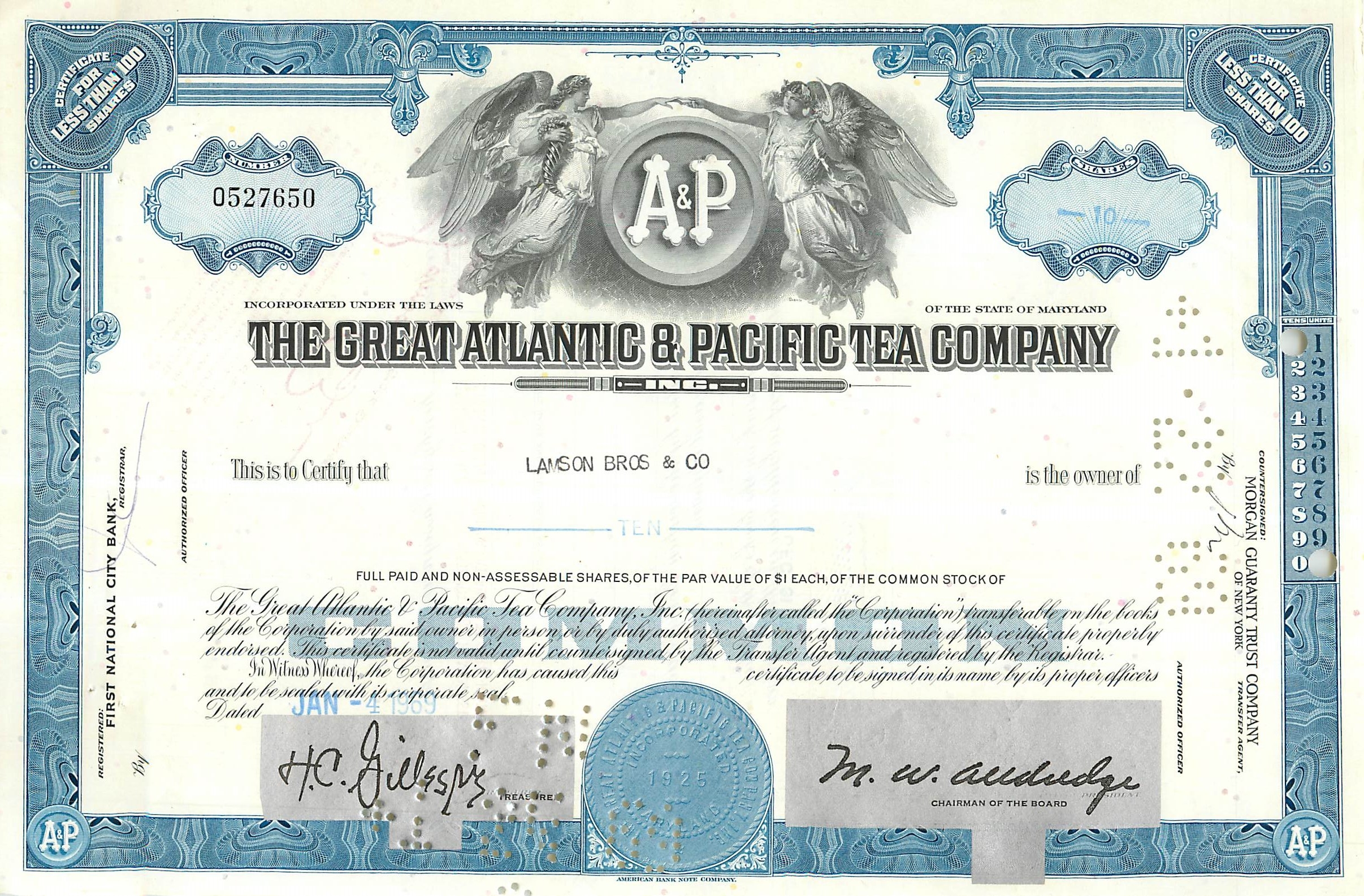 Coupon Share Action The Great Atlantic & Pacific Tea Company Ange Angel Femme