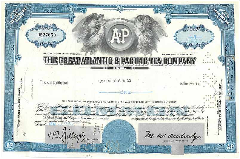 Coupon Share Action The Great Atlantic & Pacific Tea Company Ange Angel Femme