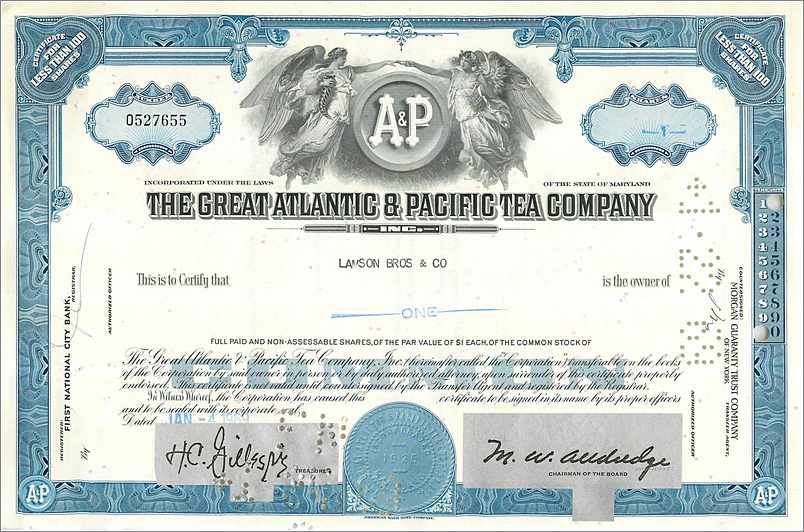 Coupon Share Action The Great Atlantic & Pacific Tea Company Ange Angel Femme