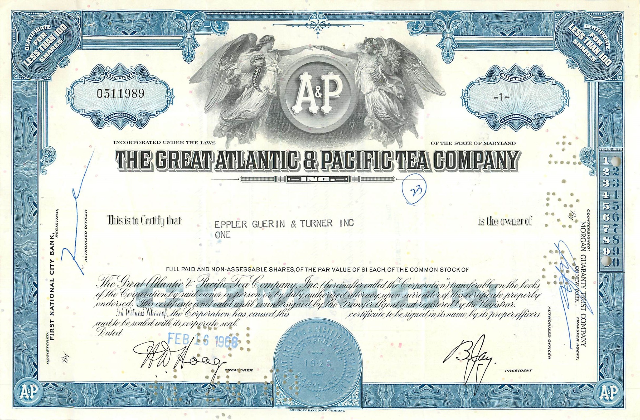 Coupon Share Action The Great Atlantic & Pacific Tea Company Ange Angel Femme