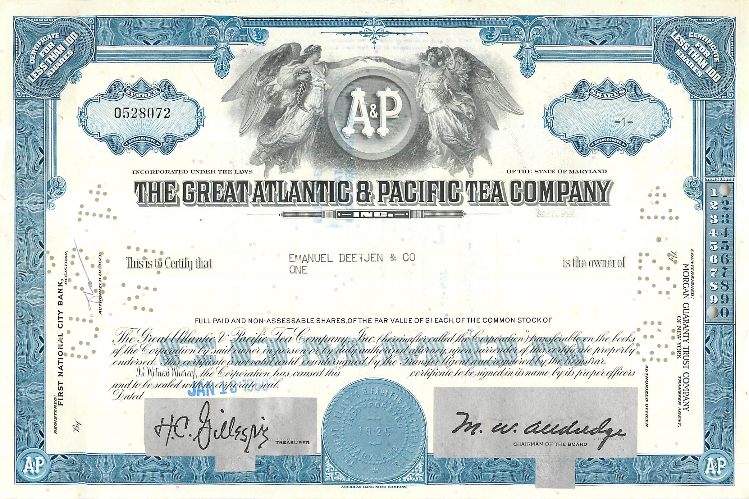 Coupon Share Action The Great Atlantic & Pacific Tea Company Ange Angel Femme