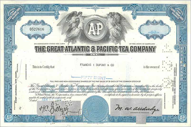 Coupon Share Action The Great Atlantic & Pacific Tea Company Ange Angel Femme