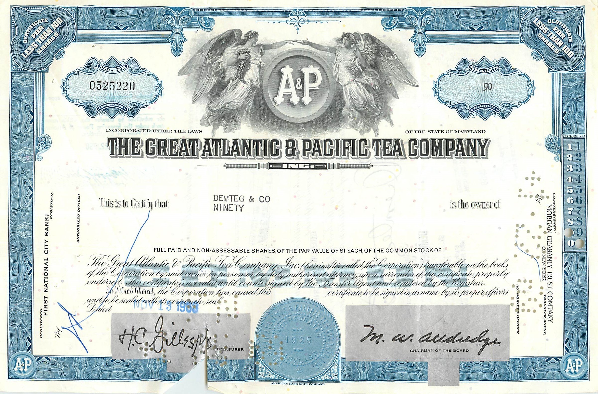 Coupon Share Action The Great Atlantic & Pacific Tea Company Ange Angel Femme