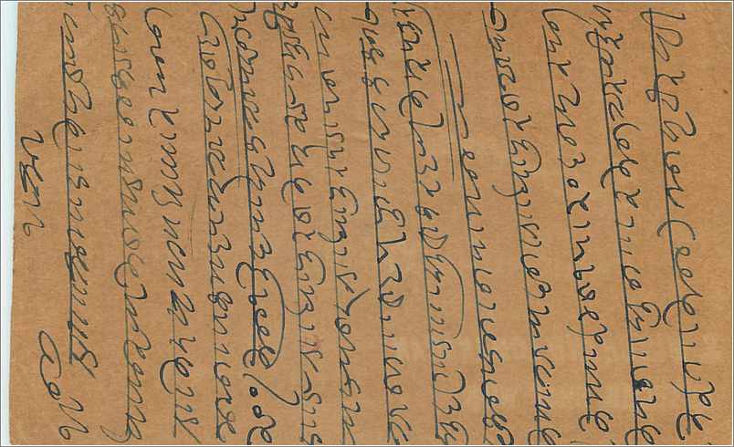 Entier Postal Postal Stationary Inde India  — Rückseite