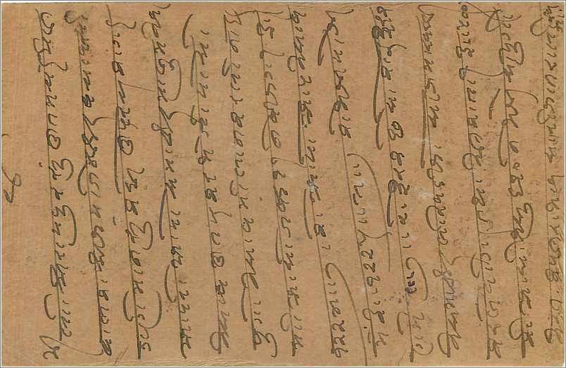 Entier Postal Postal Stationary Inde India  — Verso