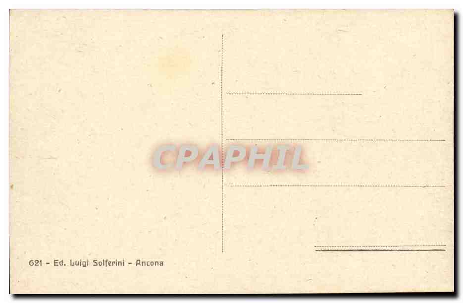 Italie - Italy - Italia - Ancona - Ancone - Porta Pia - CPA  — Rückseite
