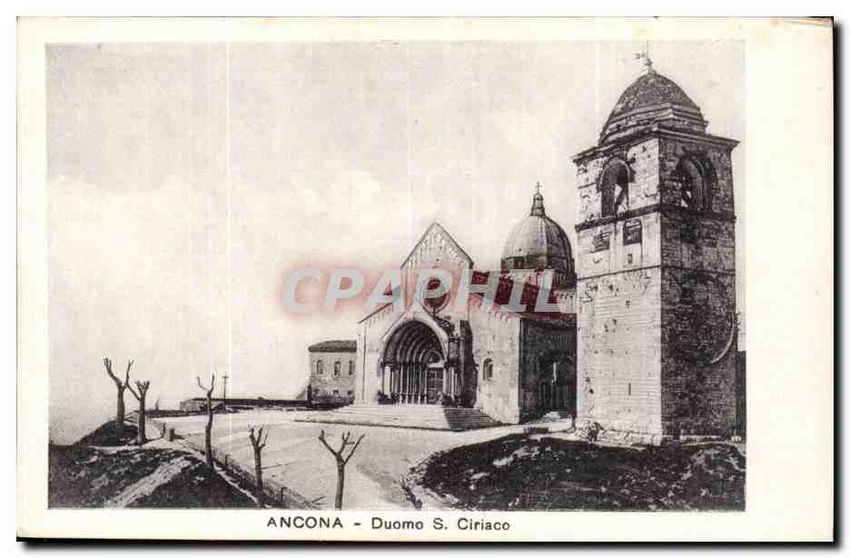 Italie - Italy - Italia - Ancona - Ancone - Duoma S Ciriaco - CPA 