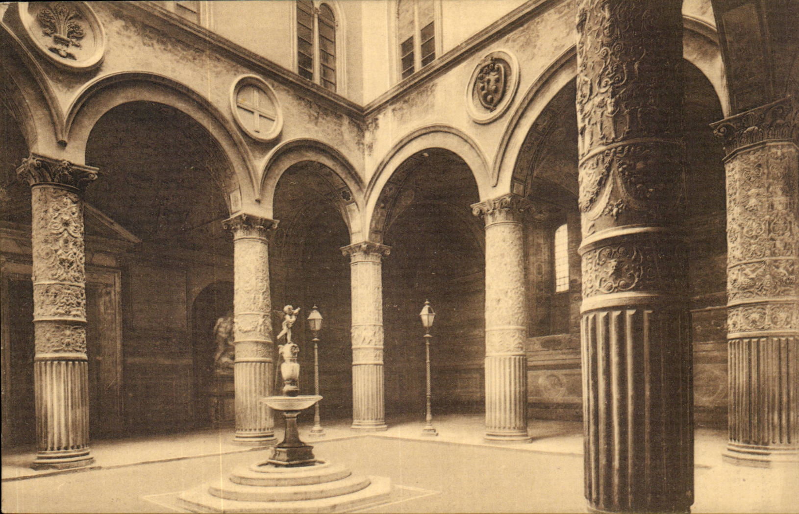Italie - Italy - Italia - Firenze - Florence - Palazzo Vecchio - Il Cortile - CPA 