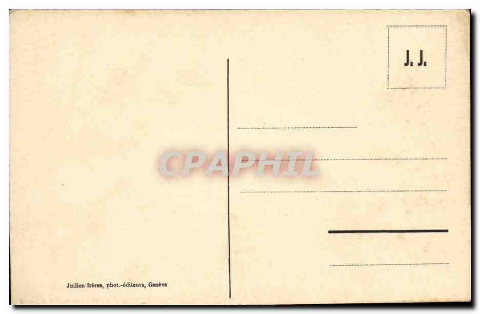 Suisse - Schweiz - Geneve - Geneva - Monument Brunswick - CPA  — Back