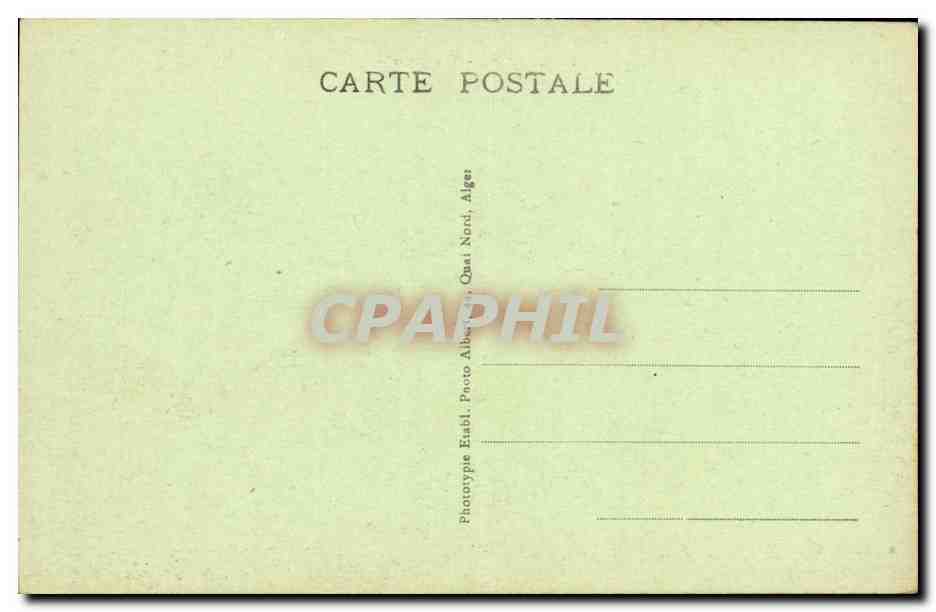 Afrique - Africa - Algerie - Misserghin - CPA  — Verso