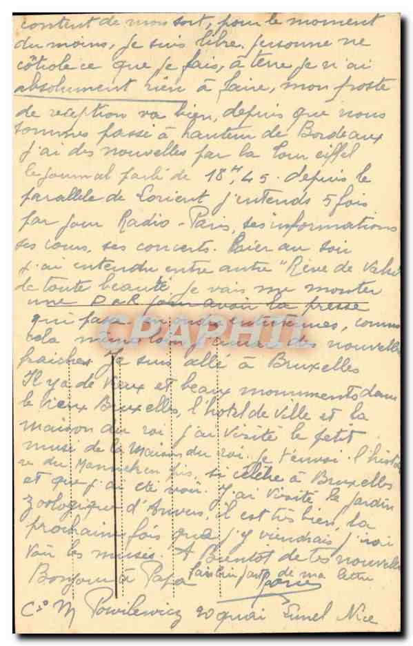 Antwerpen - Vlaamsch Lyrisch Tooneel — Théâtre Lyrique flamand — Verso