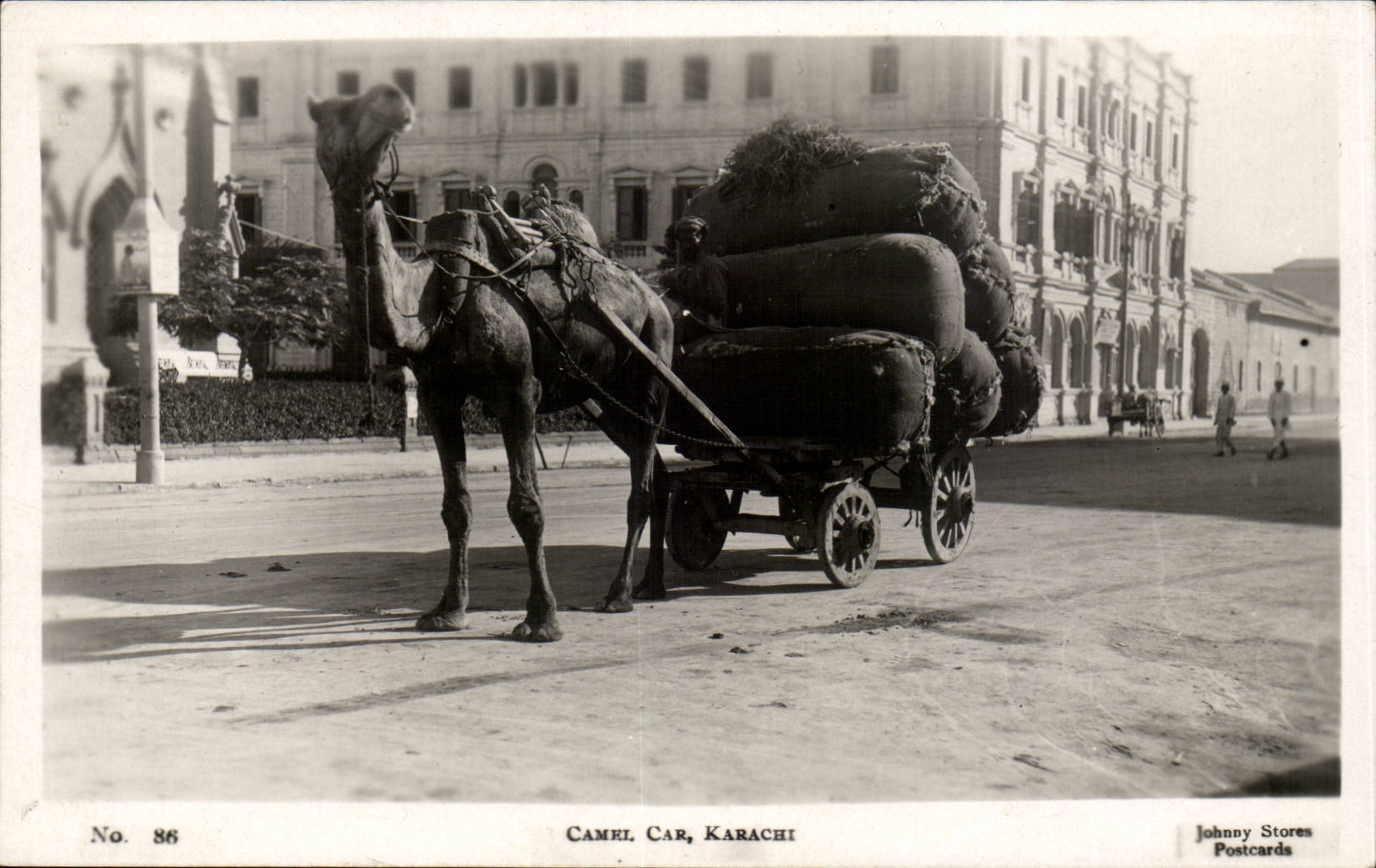 Pakistan - Karachi - Camel Car - Chameau CPA 