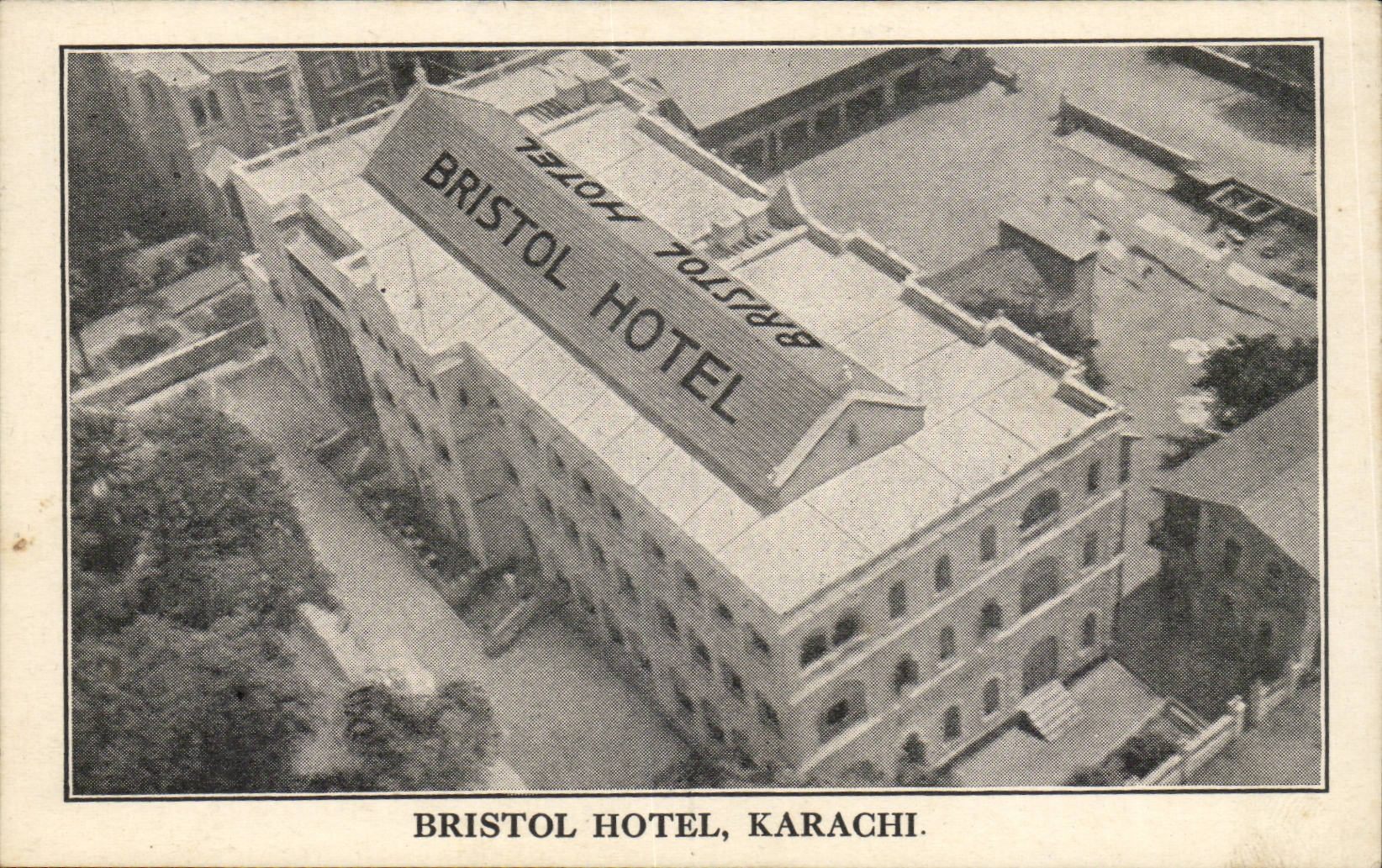 Pakistan - Karachi - Bristol Hotel CPA 