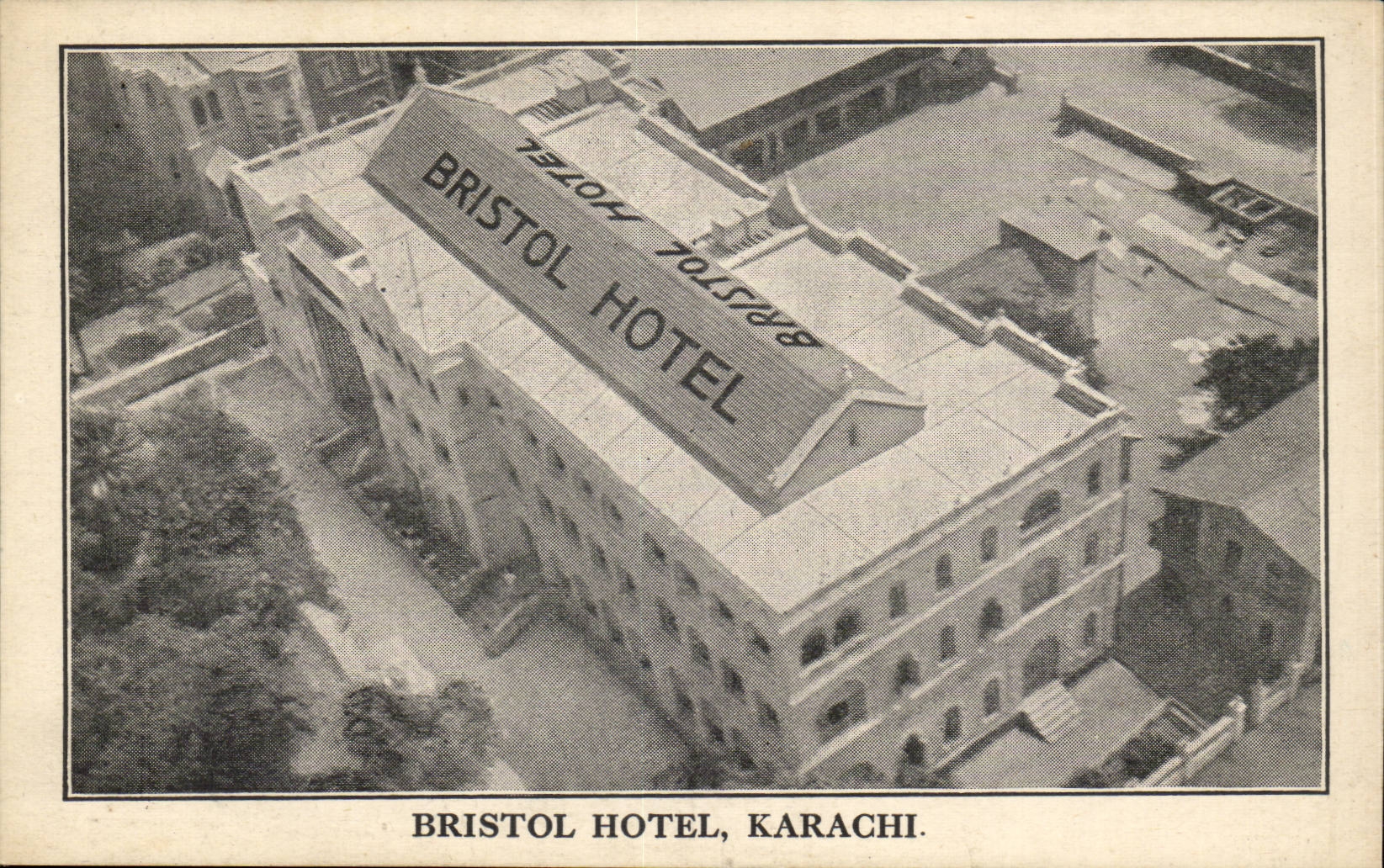Pakistan - Karachi - Bristol Hotel CPA 