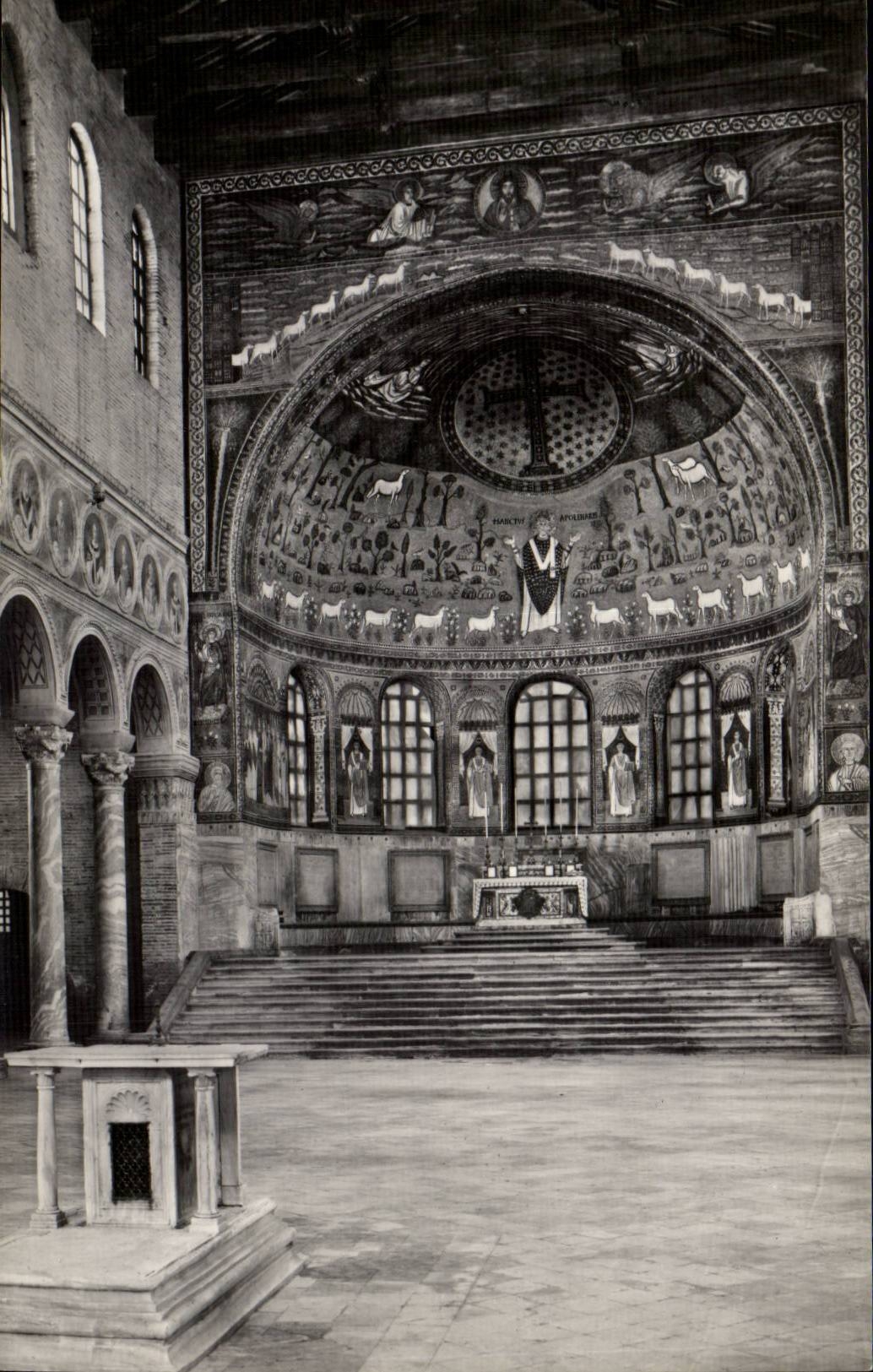 Basilique de Saint Apollinaire à Classe — Ravenna — éditée par D. Anderson