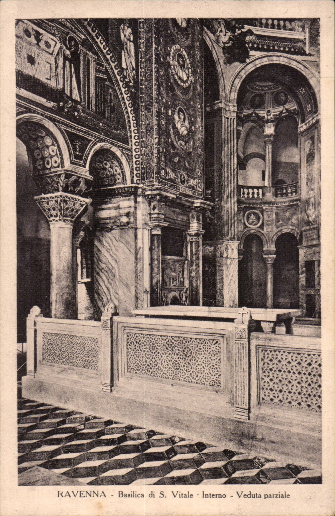 Italie - Italia - Italy - Ravenna - Tempio S Vitale - Interno CPA 