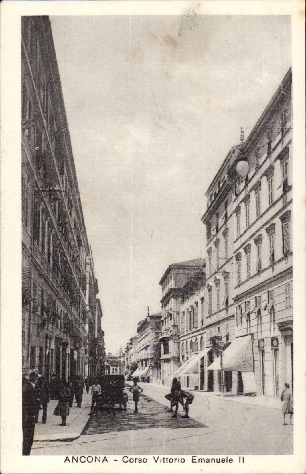 Italie - Italia - Italy - Ancona - Ancone - Corso Vittorio Emanuele II CPA 