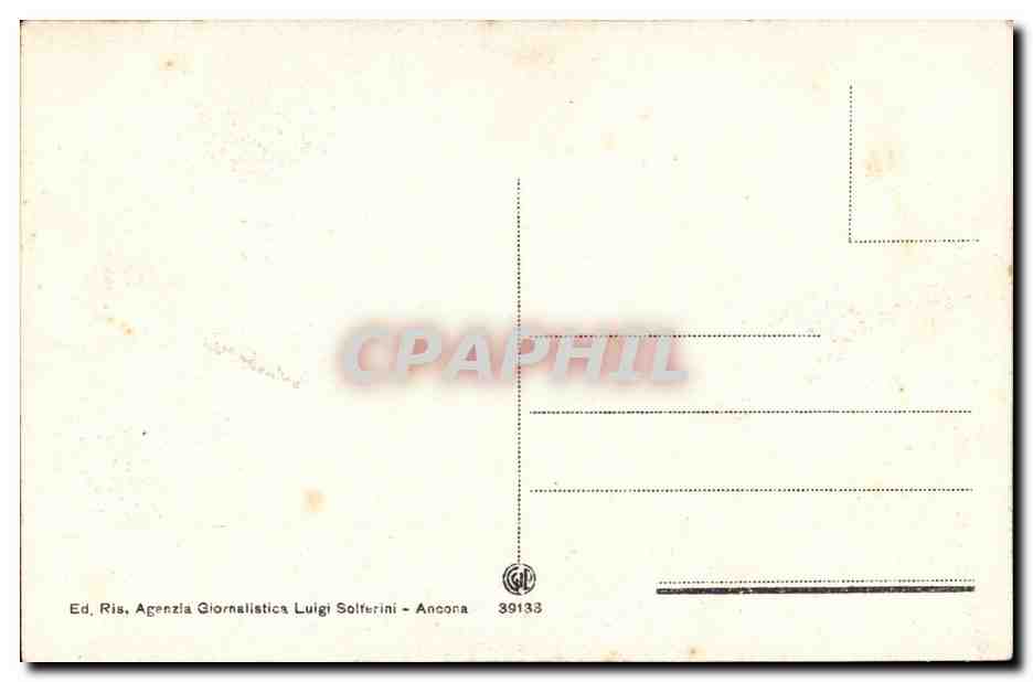 Italie - Italia - Italy - Ancona - Ancone - Corso Vittorio Emanuele II CPA  — Rückseite