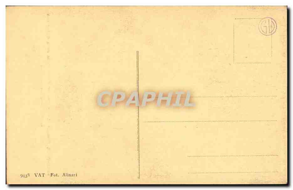 Italie - Italia - Italy - Firenze - Florence - Botticelli - La Vergina - CPA  — Rückseite