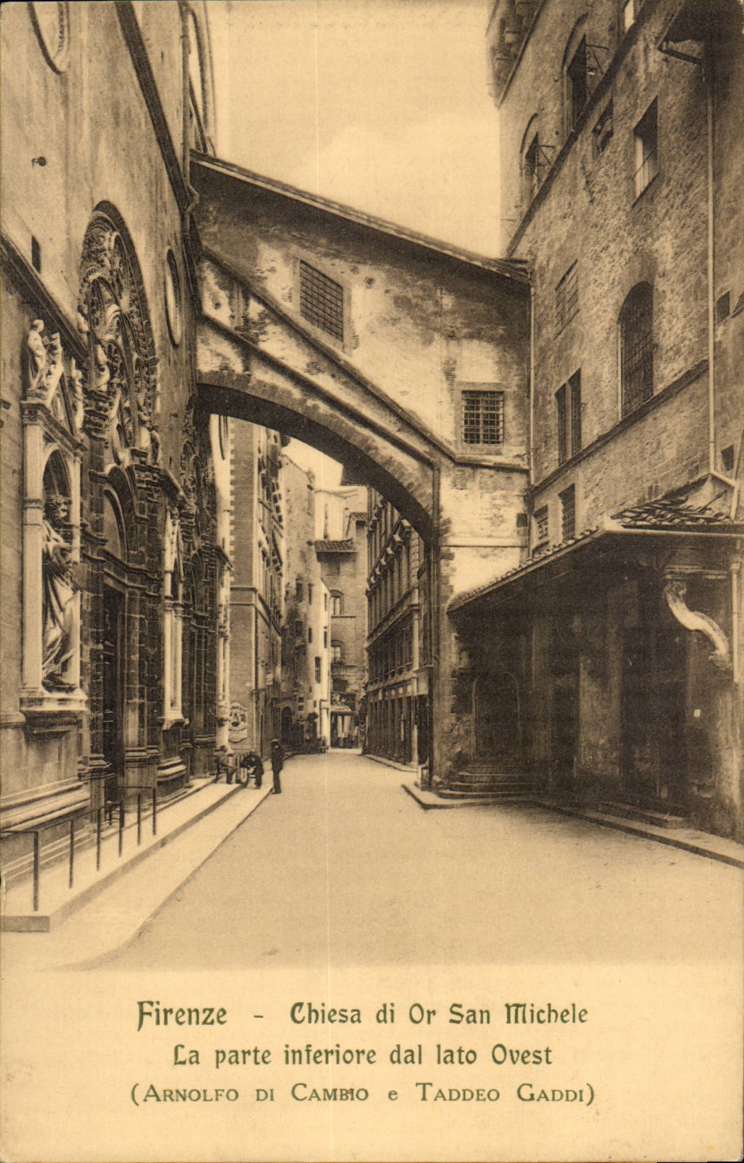 Italie - Italia - Italy - Firenze - Florence - Chiesa di Or San Michele La Parte Interiore CPA 