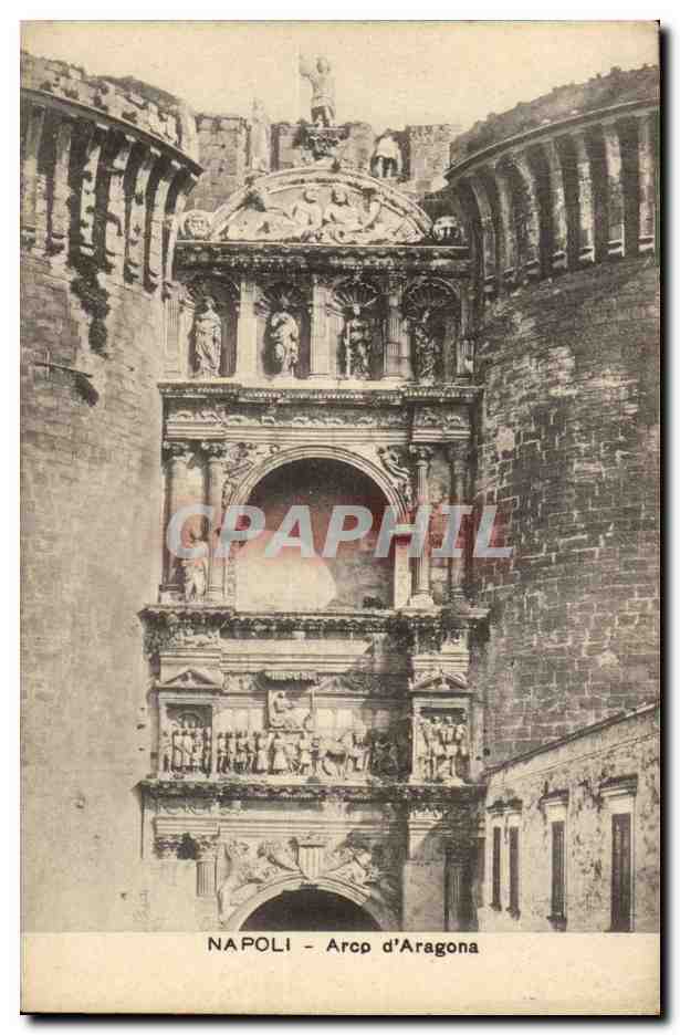 Italie - Italia - Italy - Napoli - Naples - Arco d'Aragona CPA 